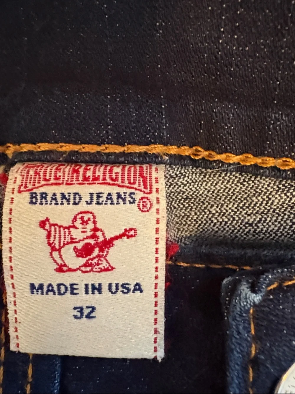 True Religion Dark Indigo Women boot cut Jeans - Classic Stretch Denim - Picture 8 of 10